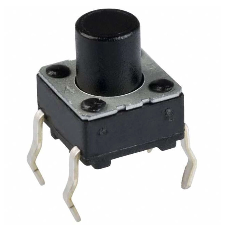 6X6 11mm Tach Buton (4 Bacak)