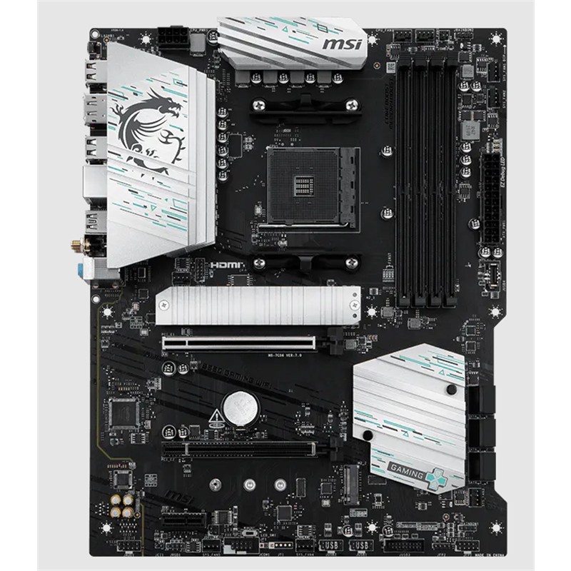MSI B550 GAMING WIFI DDR4 4866MHZ 1XHDMI 1XDP 2XM.2 USB ATX AM4 (AMD AM4 5000/5000 G/4000 G /3000 SERİSİ İLE UYUMLU)
