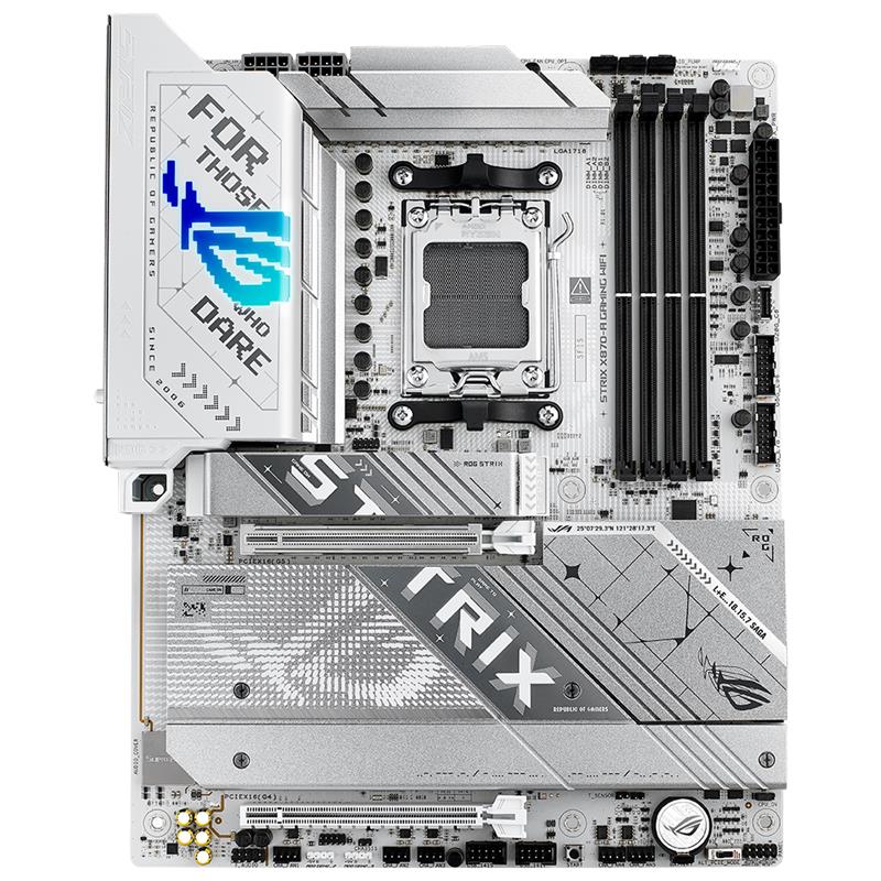 ASUS ROG STRIX X870-A GAMING WIFI DDR5 8000MHZ 1XHDMI 1XDP 4XM.2 2XUSB4 AM5 ATX (AMD AM5 9000/8000/7000 SERİ İLE UYUMLU)