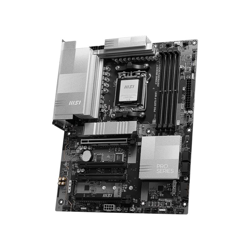 MSI PRO X870-P WIFI DDR5 8200MT/S 1XHDMI 1XUSB4 3XM.2 ATX AM5 (AMD AM5 9000/8000/7000 SERİLERİ İLE UYUMLU)