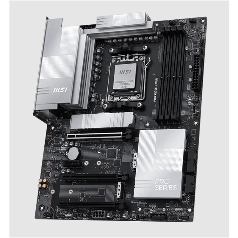 MSI PRO X870E-P WIFI DDR5 8200MT/S 1XHDMI 3XM.2 USB AM5 ATX(AMD AM5 9000/8000/7000 SERİLERİ İLE UYUMLU)
