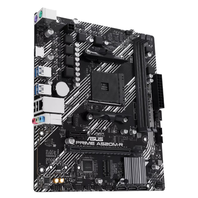ASUS PRIME A520M-R DDR4 5100MHZ 1XHDMI 1XM.2 USB2.0 MATX AM4 (AMD AM4 5000/4000 /3000 SERİSİ İLE UYUMLU)