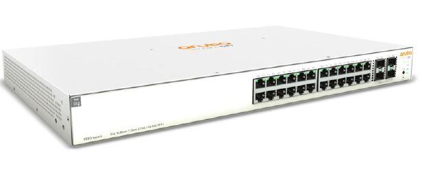 HPE ARUBA ION 1930 JL682A 24 PORT GIGABIT+ 4XSFP1/10GB L2+ YÖNETİLEBİLİR RACKMOUNT SWITCH