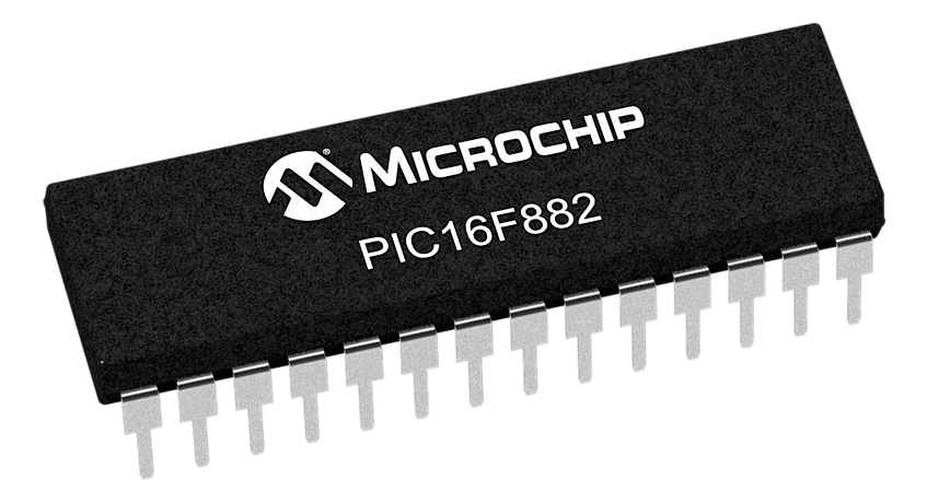 PIC16F882-I/SP Mikrodenetleyici