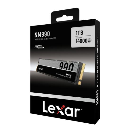 1TB HIGH SPEED PCLE GEN 5X4 M.2 NVME 14,000/7500MBS LNM990X001T-RNNNG