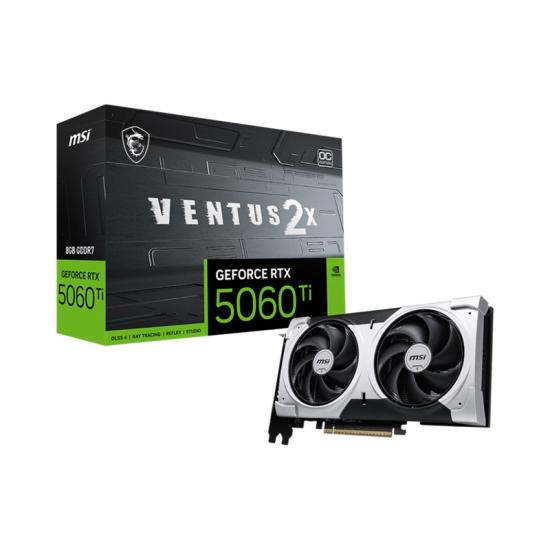 MSI GEFORCE RTX5060TI 8G VENTUS 2X PLUS 8GB GDDR7 128BIT 3XDP 1XHDMI EKRAN KARTI