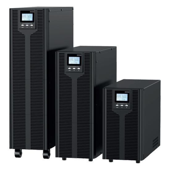 TESCOM TEOS+ 310 10KVA 3F/3F (20X7AH) RS-232 PF;0,9 5/10DK LCD ONLINE UPS (TRIFAZE)