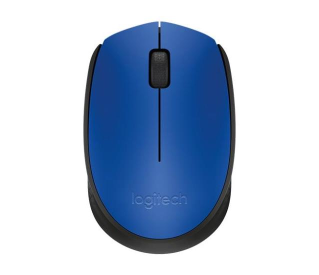LOGITECH M171 KABLOSUZ USB MOUSE MAVİ 910-004640