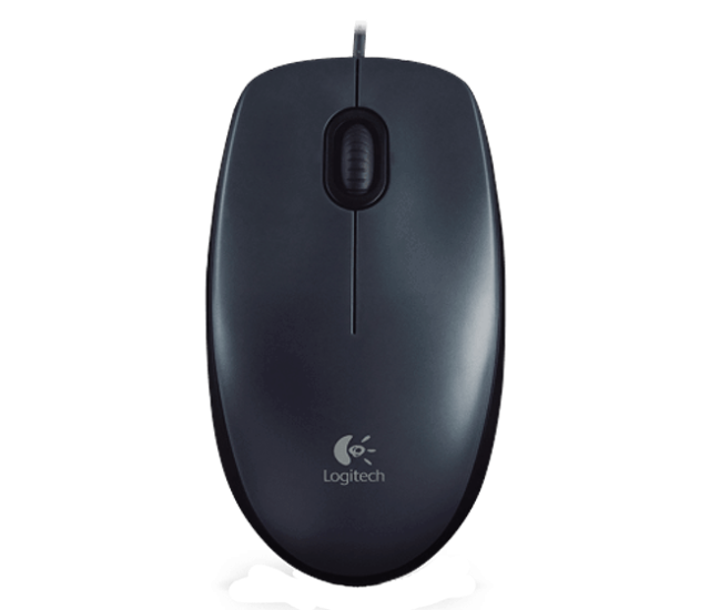 LOGITECH M90 USB OPTİK KABLOLU MOUSE SİYAH 910-001793