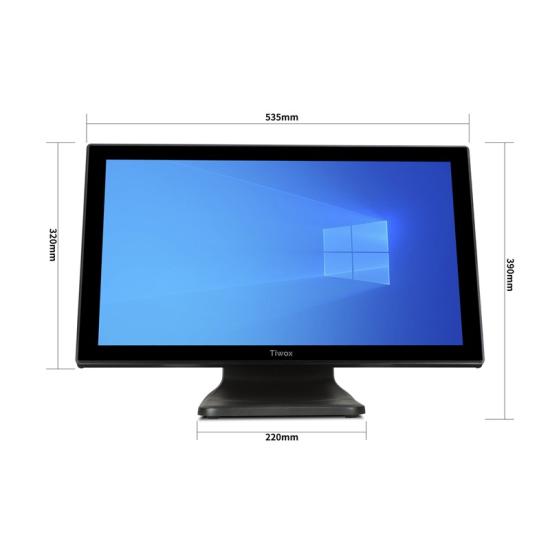 TIWOX TP-3150 PLUS 21.5’’ I7 5.NESİL 128GB NWME SSD 8GB DDR3 RAM 1366X768 DOKUNMATİK POS PC