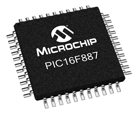 PIC16F887-I/PT Mikrodenetleyici 