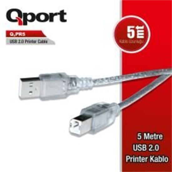 QPORT Q-PR5 USB 2.0 5M YAZICI KABLOSU