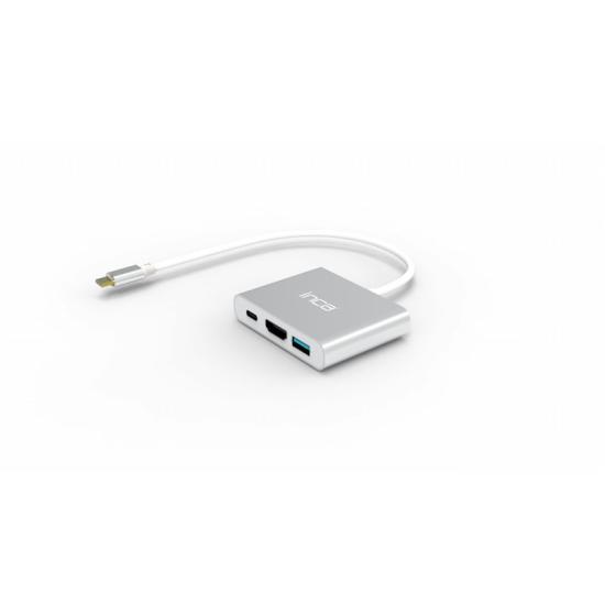 INCA ITPC-04T TYPE-C HUB HDMI 4K@30hz USB3.0+PD100W
